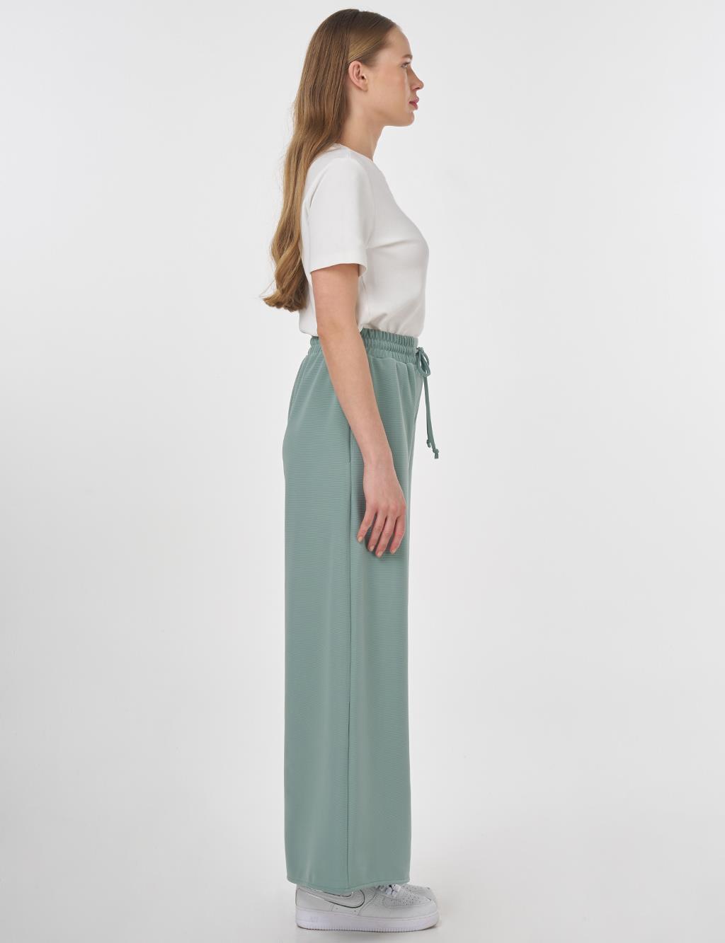 Rahat Kesim Pantolon Mint