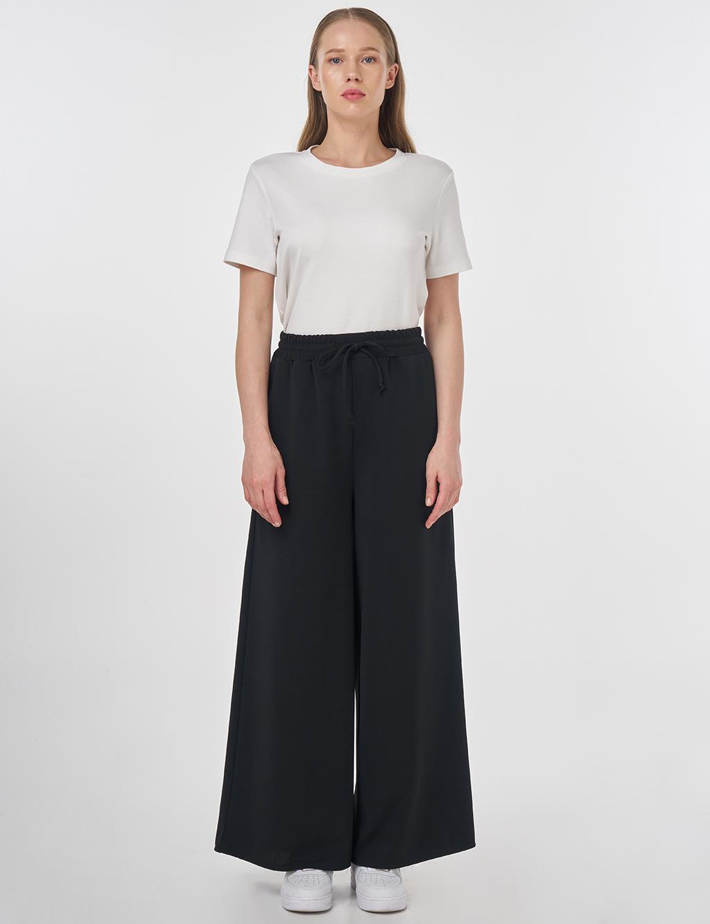 Relaxed Fit Pants Black 