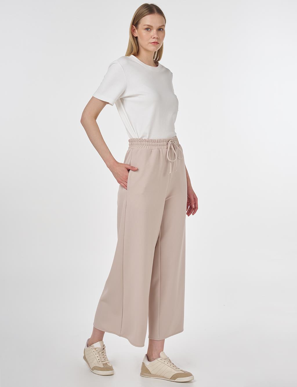 Relaxed Fit Pants Stone 
