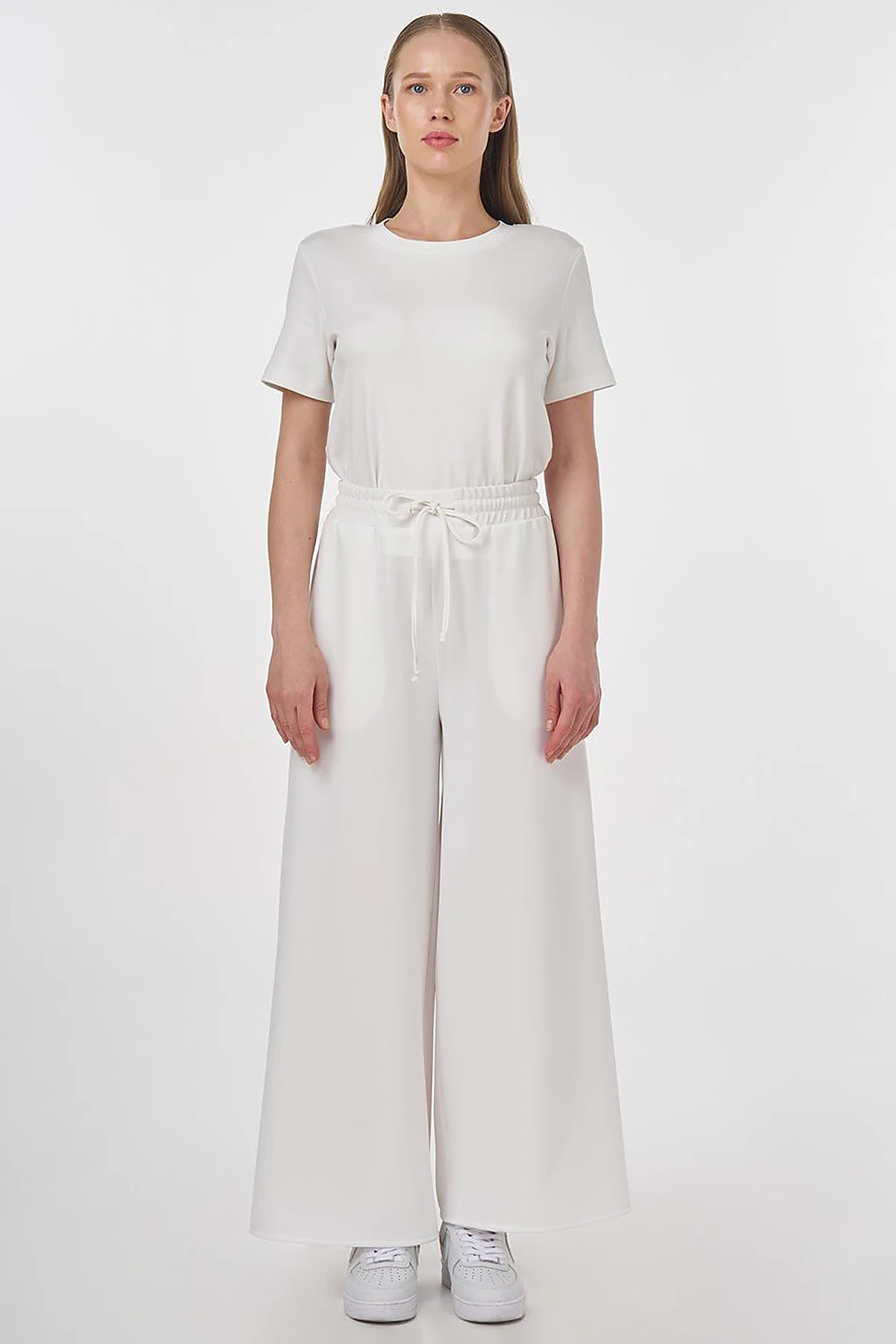 Relaxed Fit Pants Ecru 