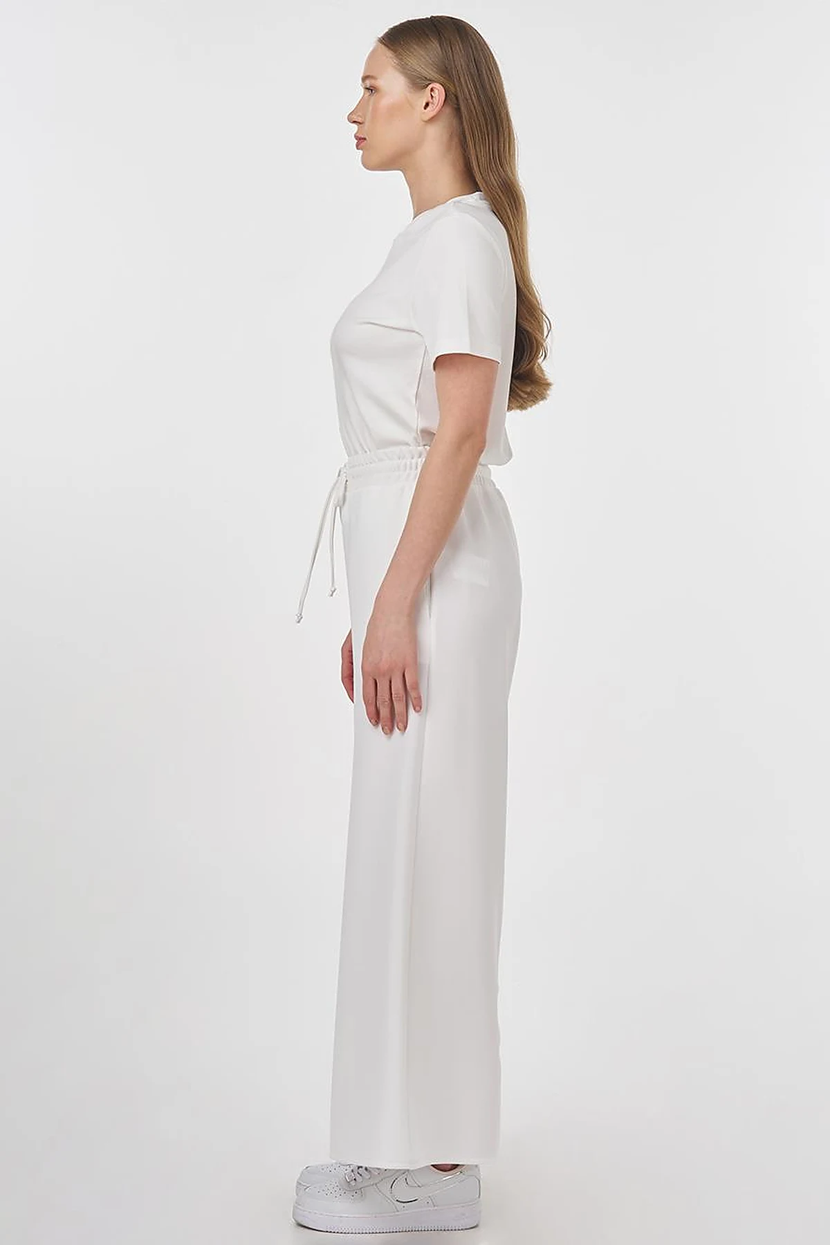 Relaxed Fit Pants Ecru 
