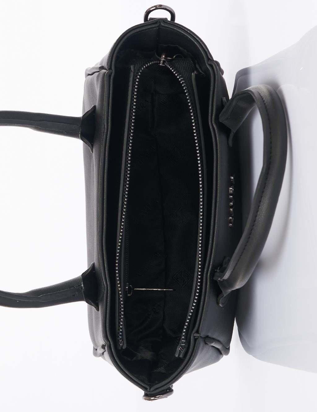 Formed Tote Bag Black