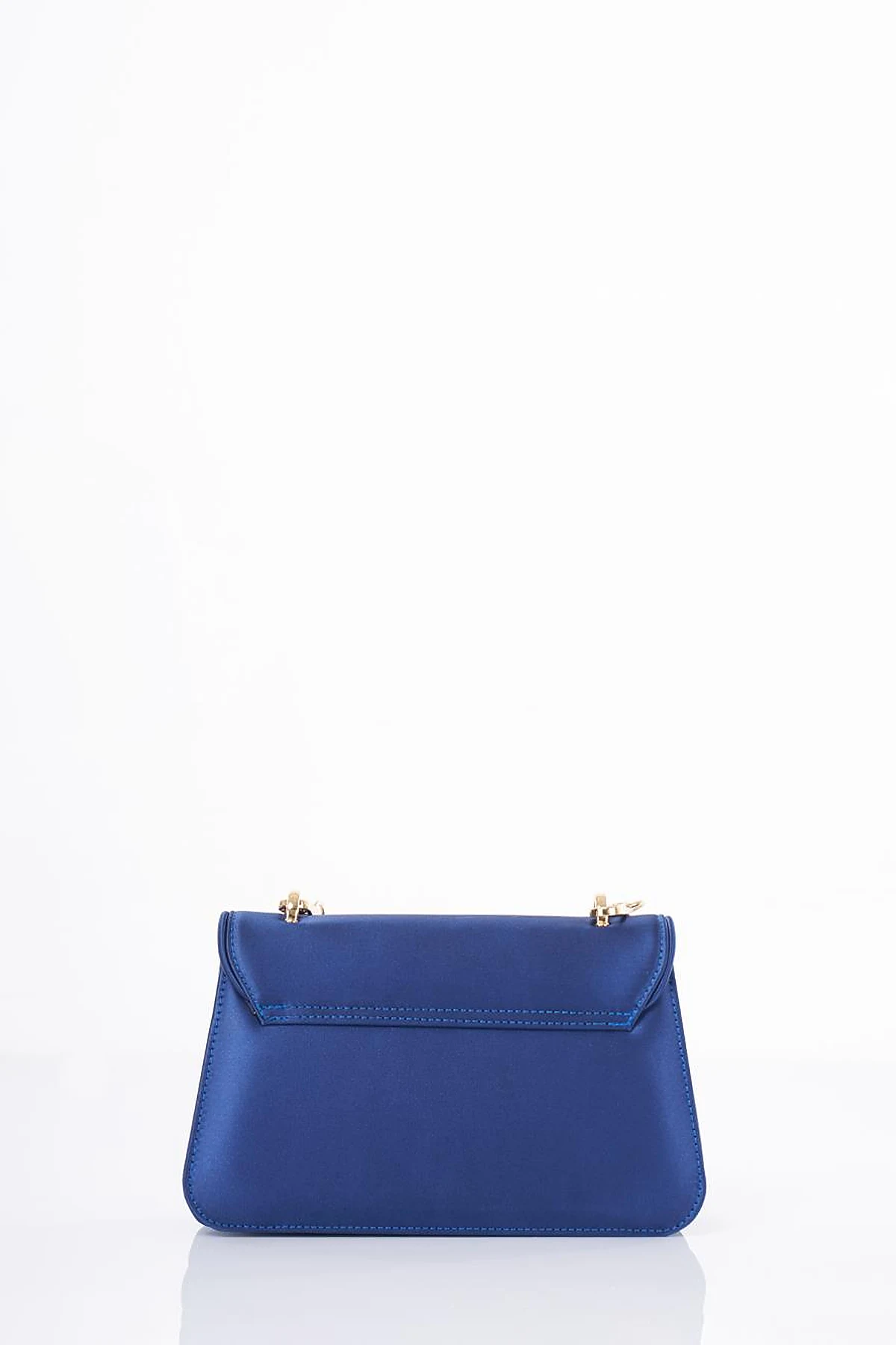 Beaded Baguette Bag Indigo