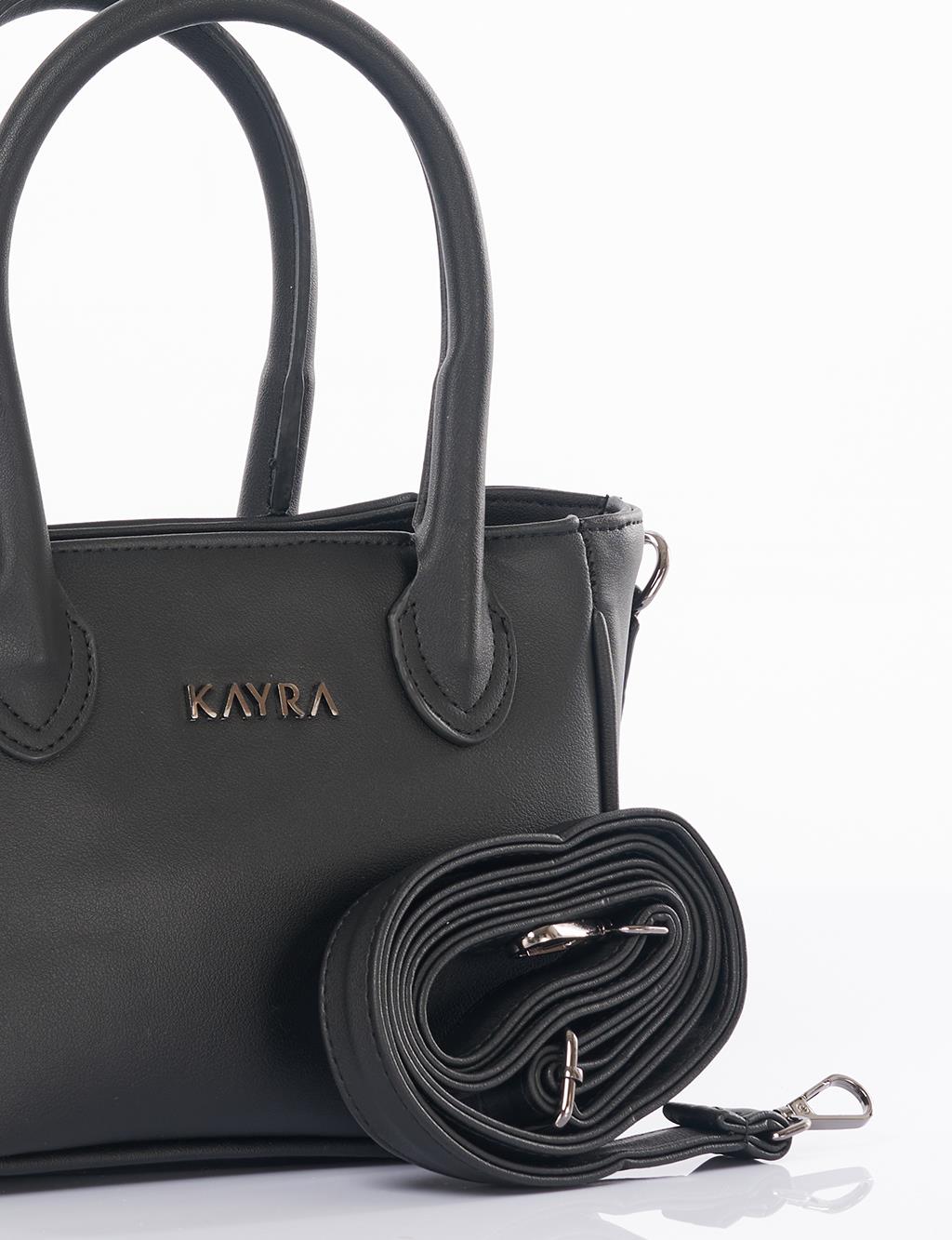 Formed Tote Bag Black