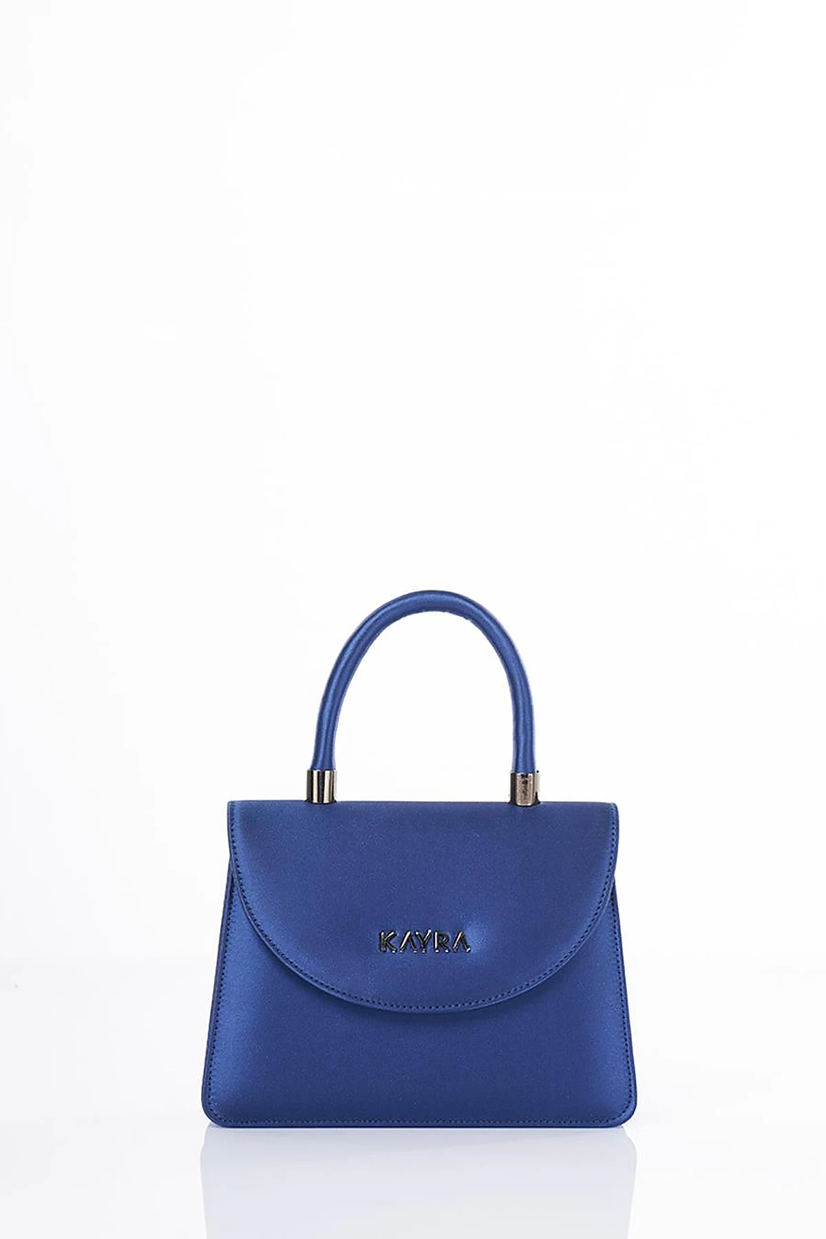Mini Satin Bag Indigo
