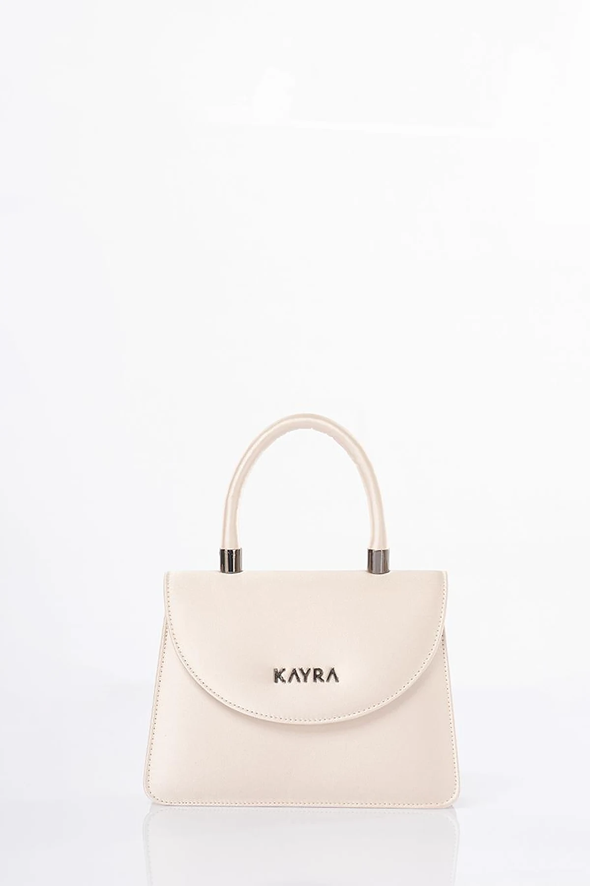 Mini Satin Bag Cream