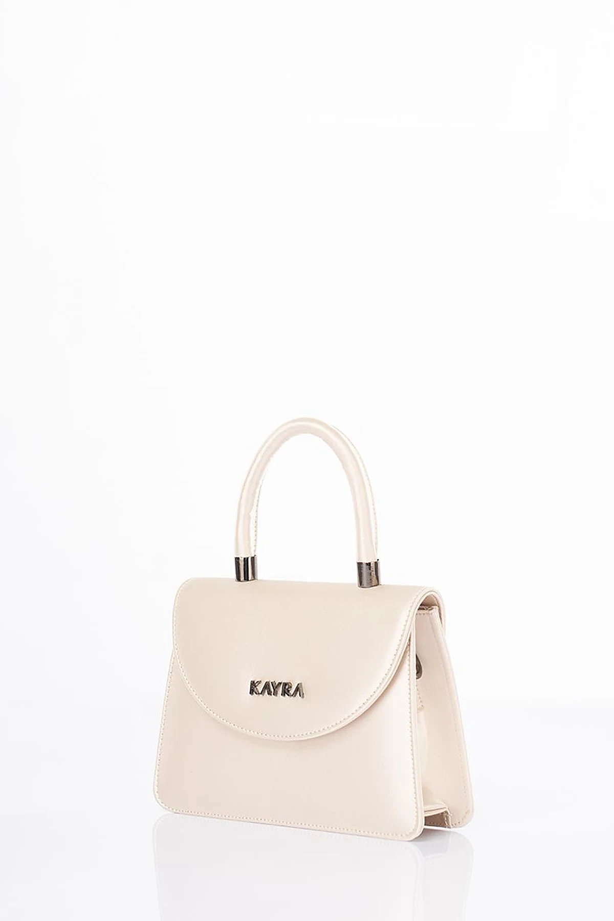 Mini Satin Bag Cream