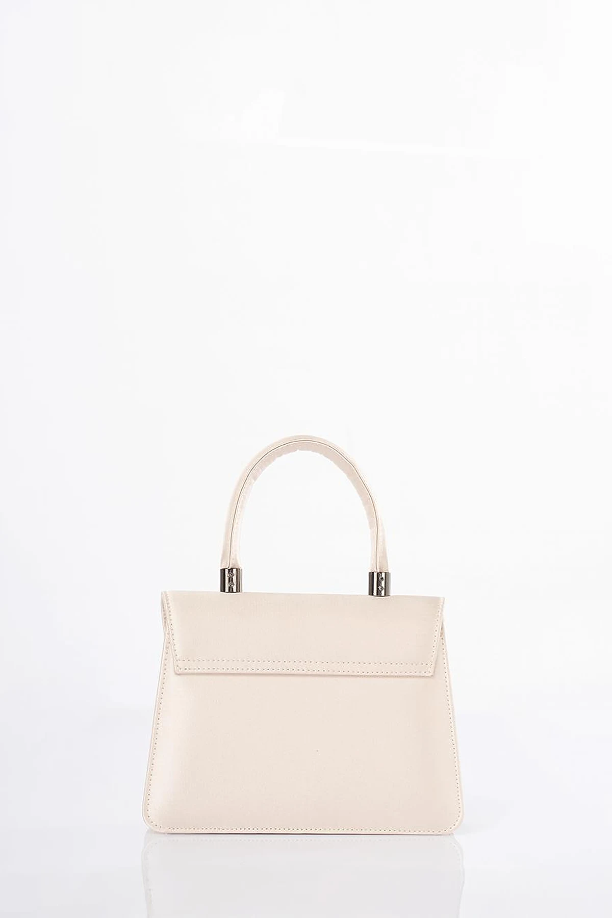 Mini Satin Bag Cream