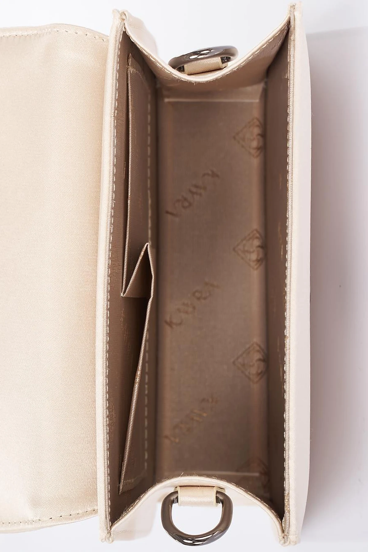 Mini Satin Bag Cream