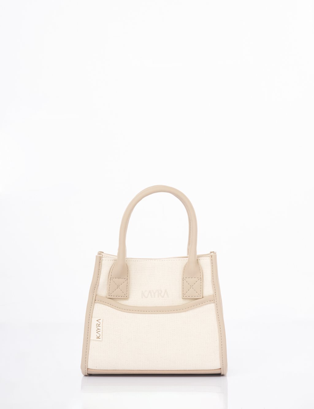 Canvas Bag with Logo Cream