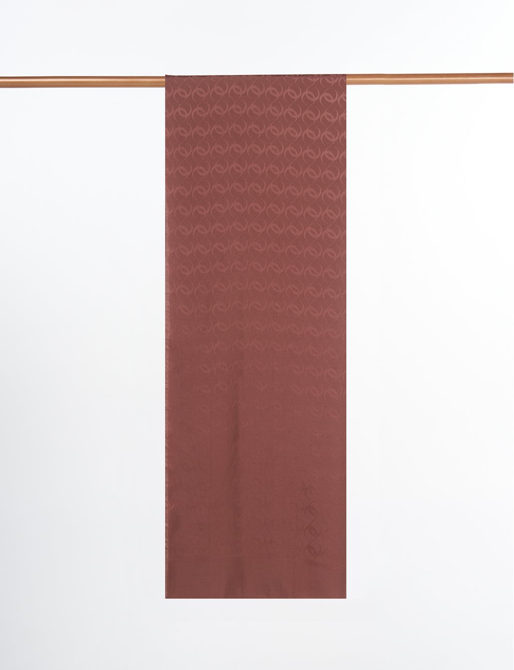 Ring Pattern Sapphire Scarf in Brown