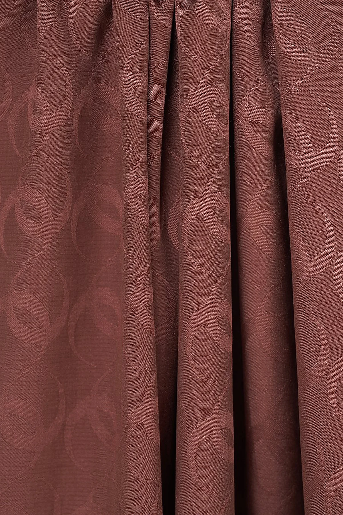 Ring Pattern Sapphire Scarf in Brown
