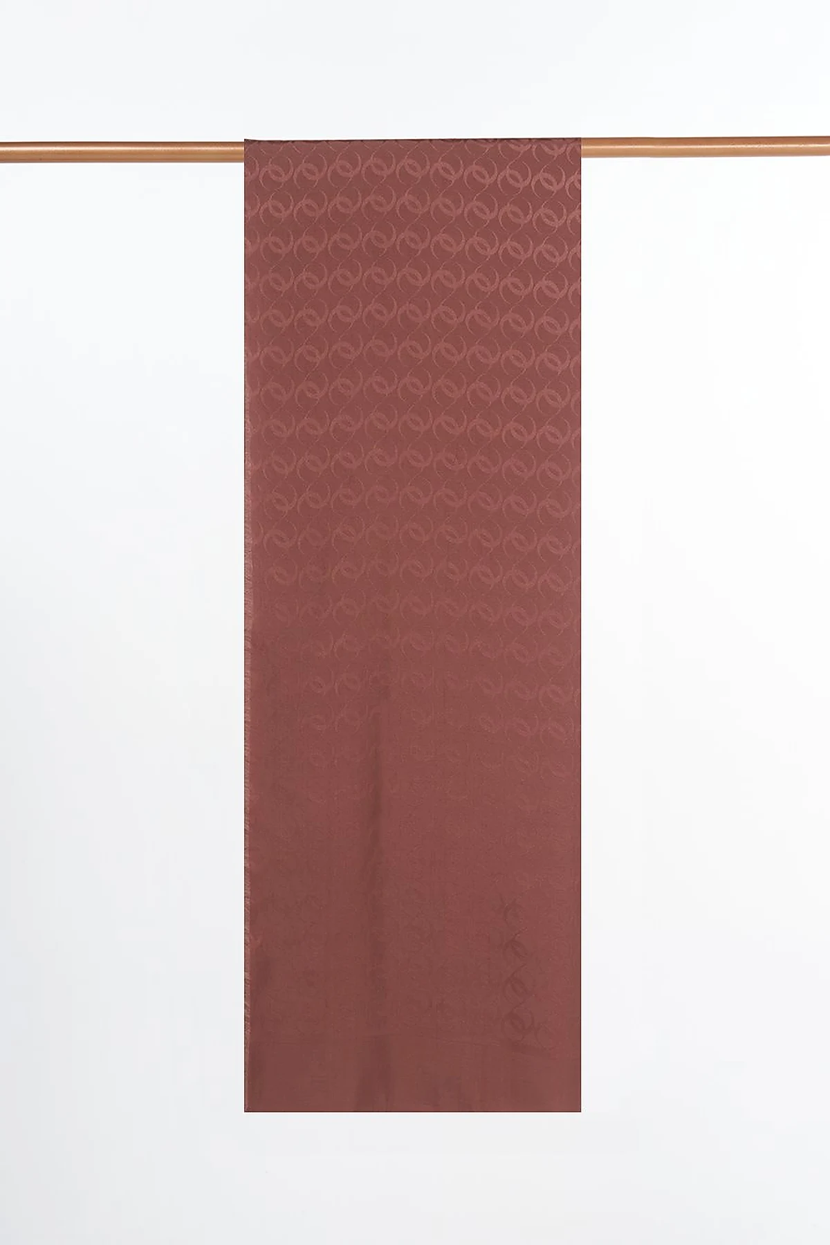 Ring Pattern Sapphire Scarf in Brown