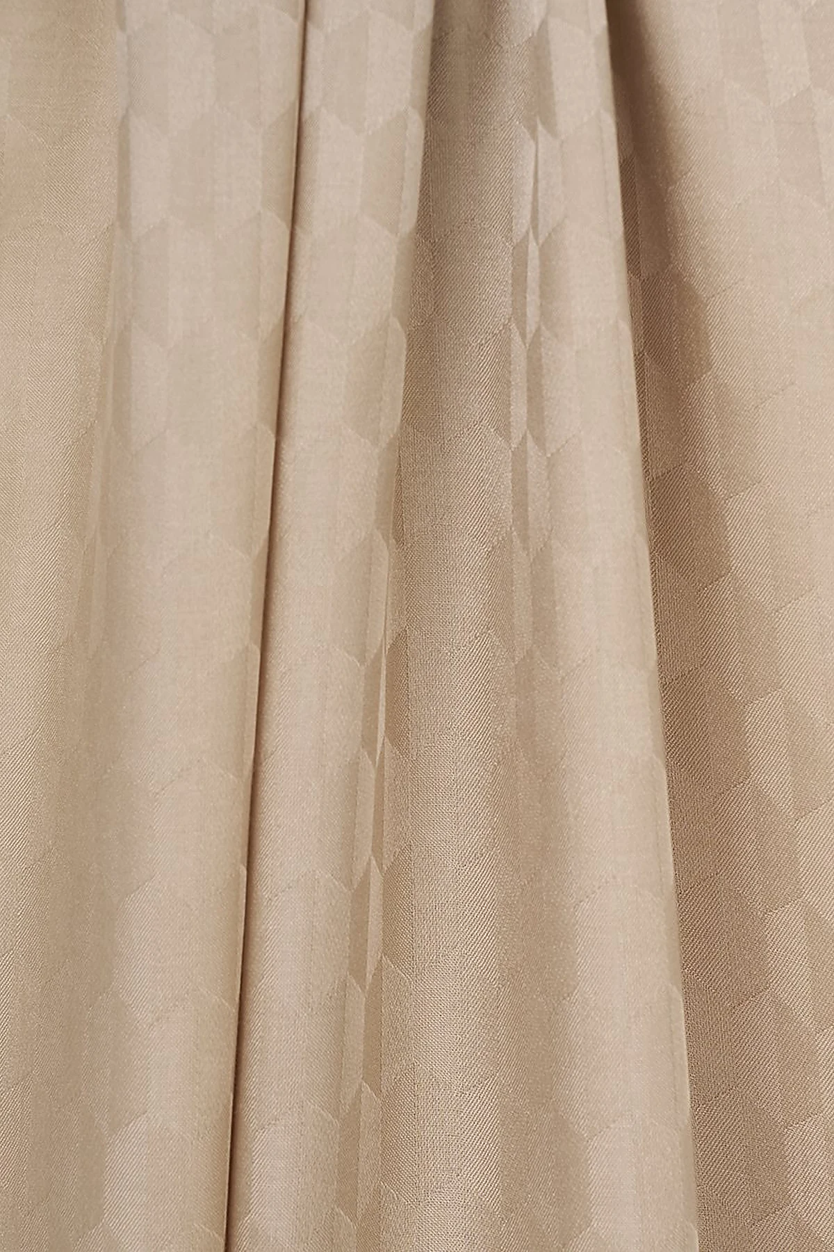 Cocoon Pattern Jacquard Woven Shawl Mink