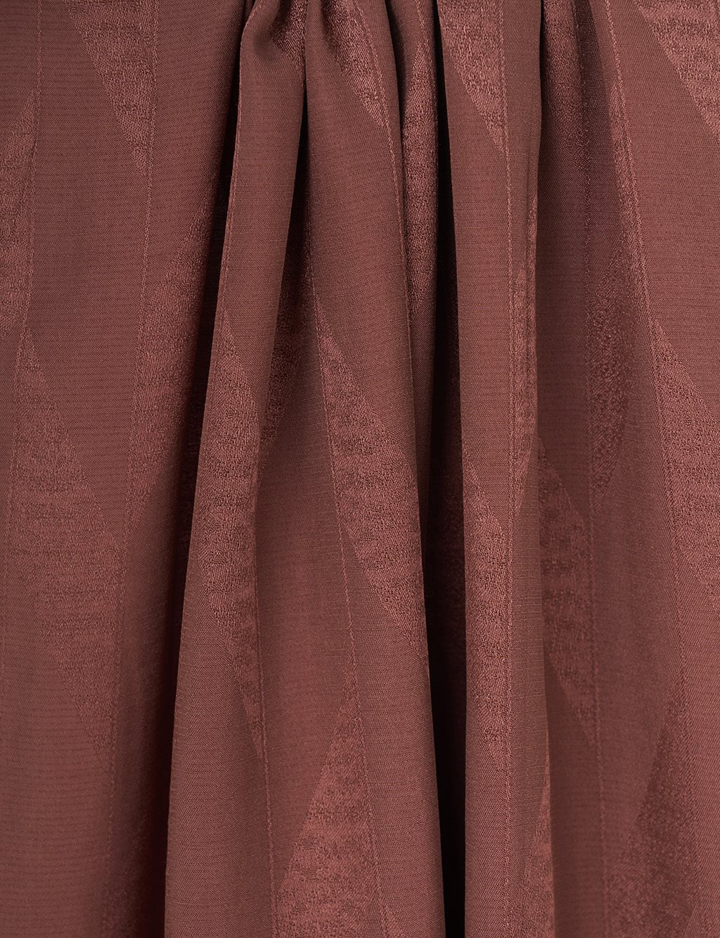 Geometric Pattern Sapphire Scarf in Brown