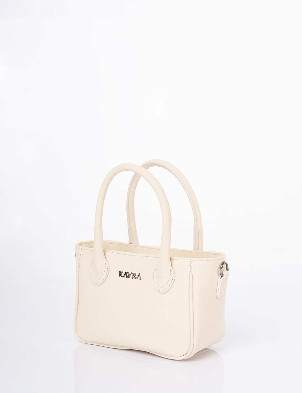 Formed Tote Bag Cream 