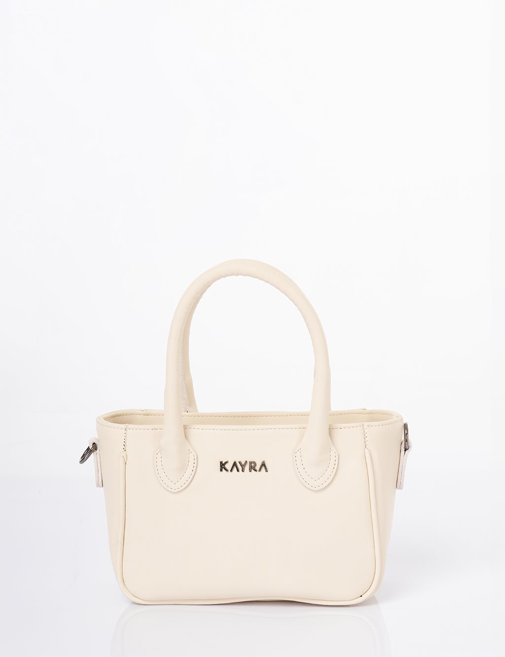 Formed Tote Bag Cream 