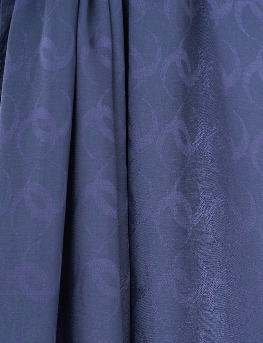 Ring Pattern Sapphire Scarf in Indigo 