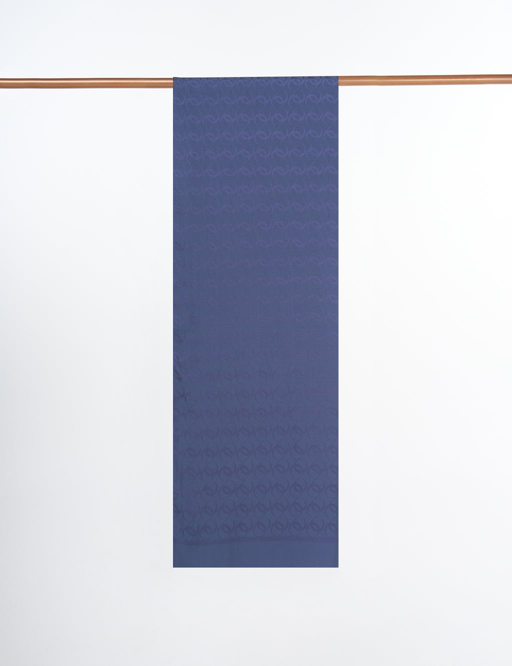 Ring Pattern Sapphire Scarf in Indigo 