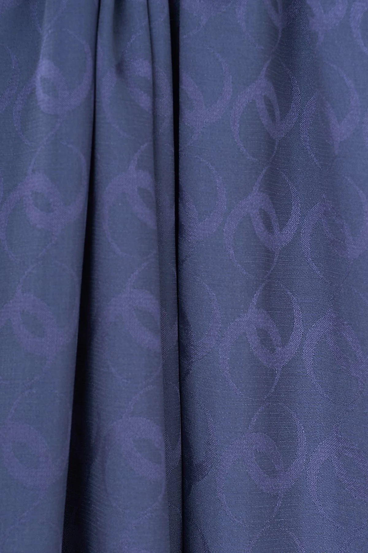 Ring Pattern Sapphire Scarf in Indigo 
