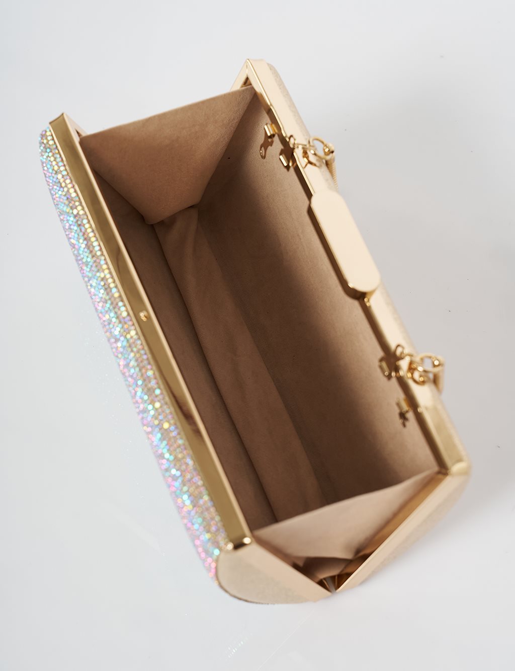Evening Bag with Handle - Pearl