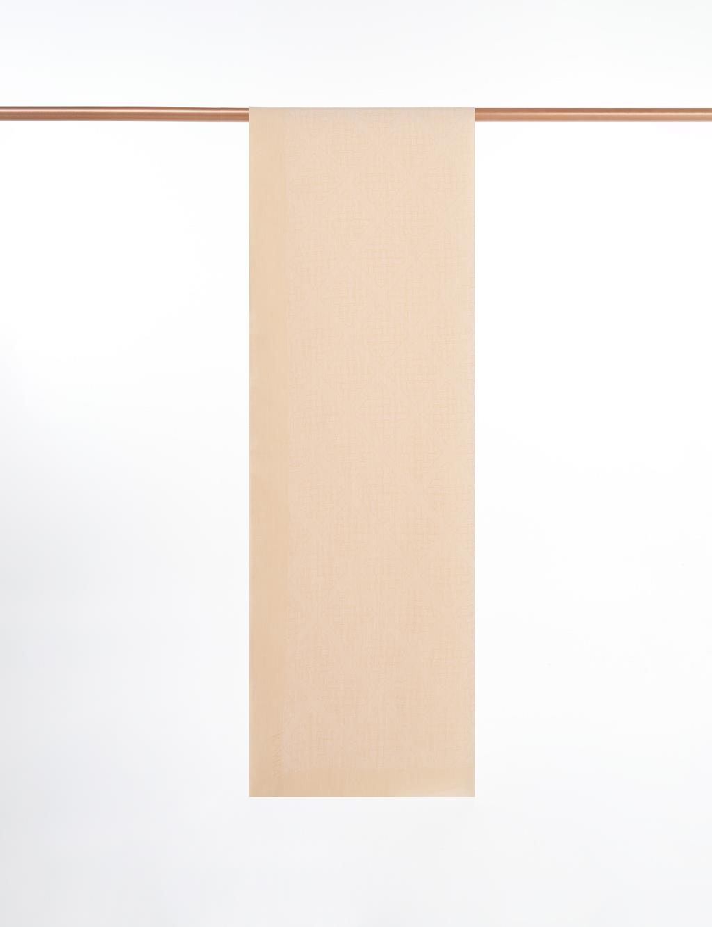 Geometric Pattern Cotton Blend Shawl Beige