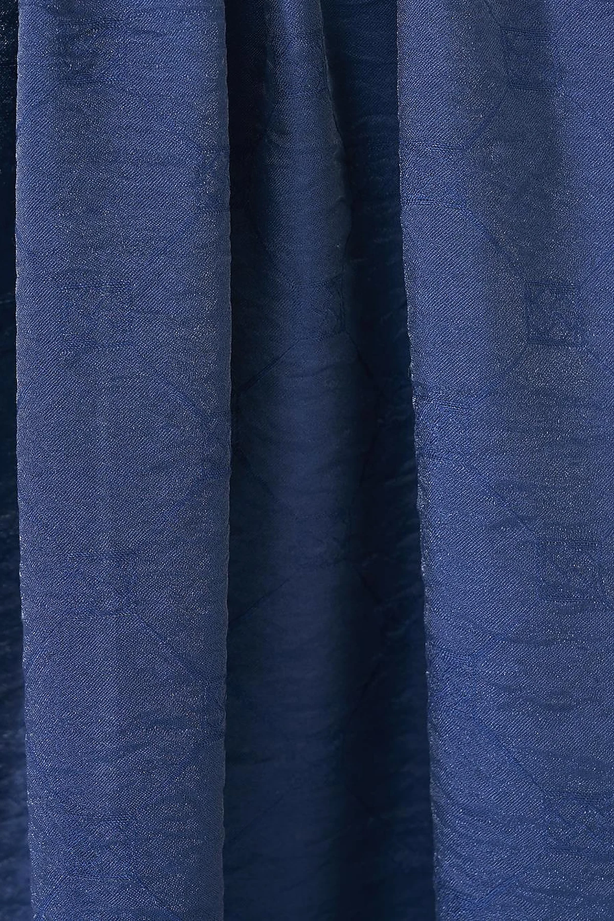 Hexagon Monogram Jacquard Viscose Woven Shawl Navy Blue