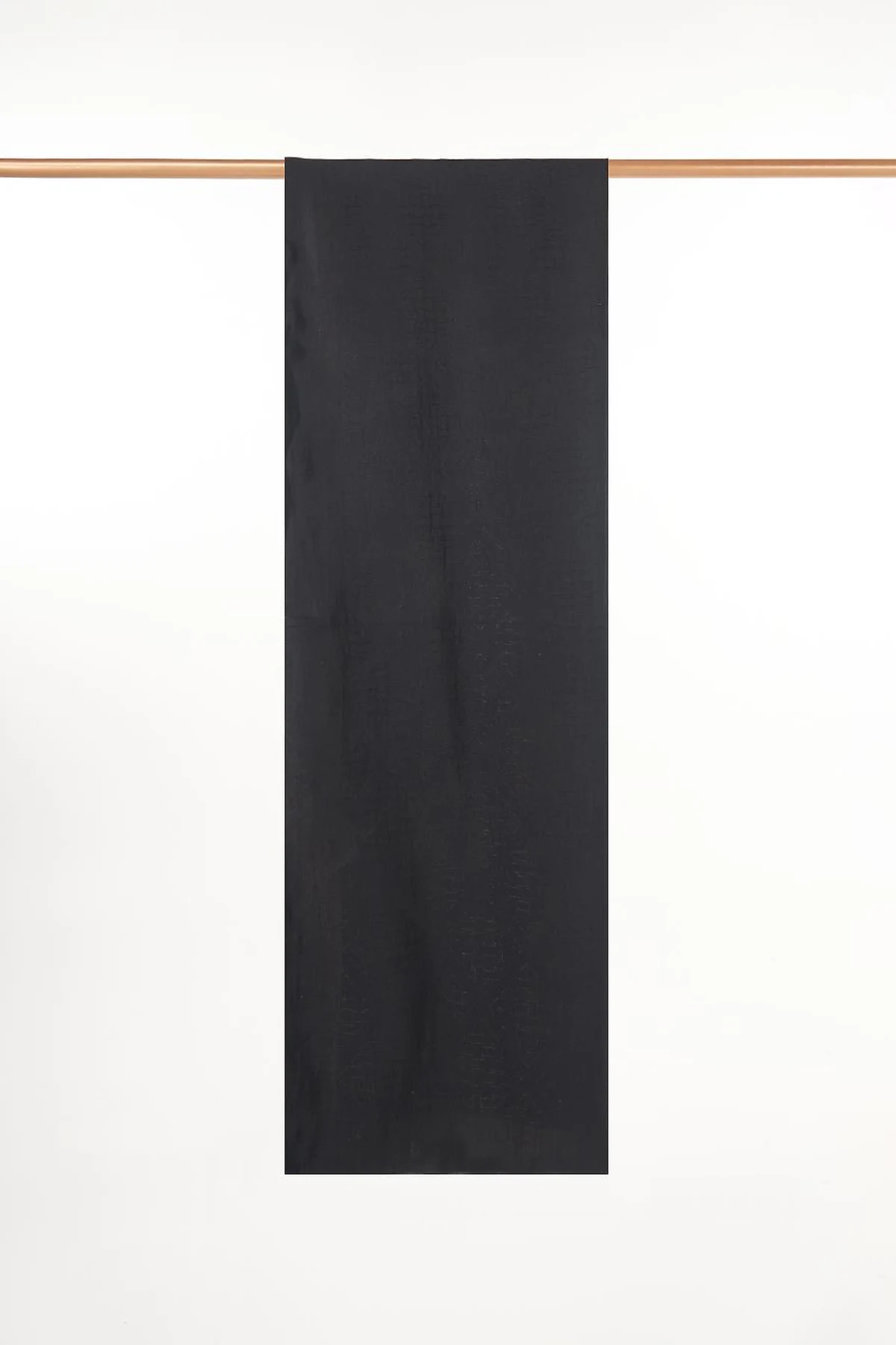 Patterned Lyocell Scarf Black