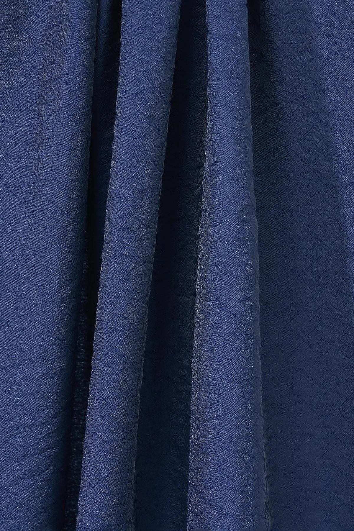 Mini Monogram Jacquard Viscose Woven Shawl Navy Blue