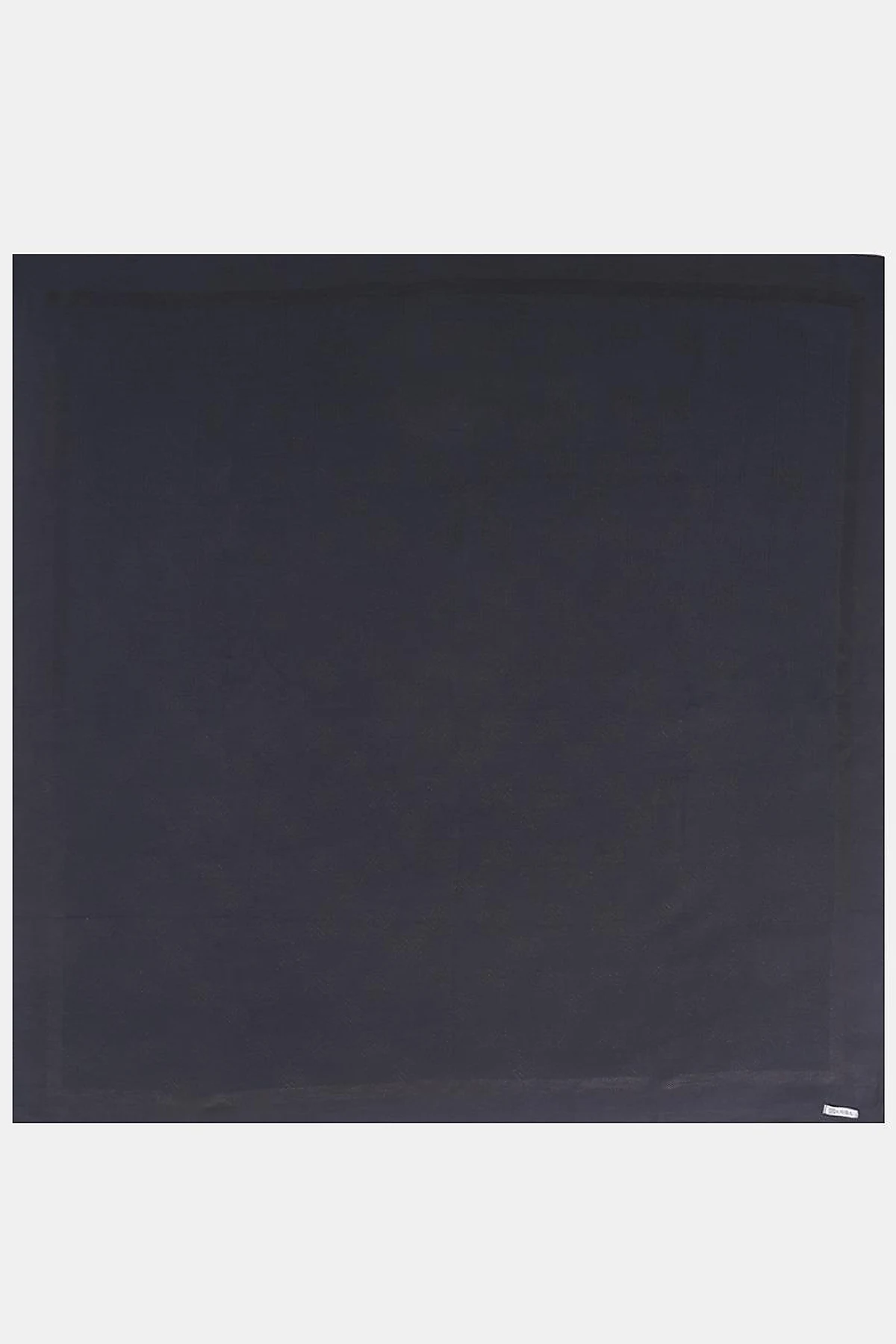 Mini Monogram Pattern Lyocell Scarf Black