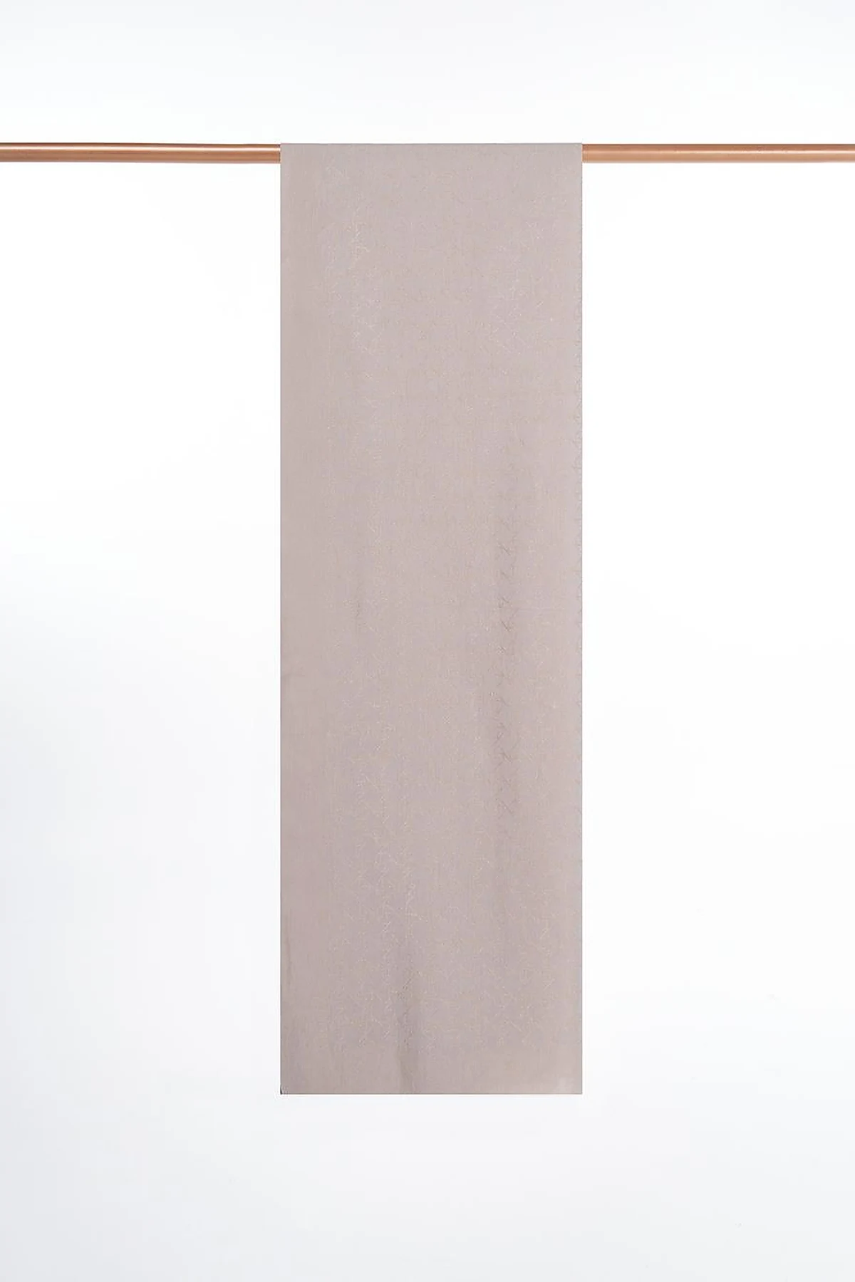 Monogram Patterned Lyocell Scarf Stone