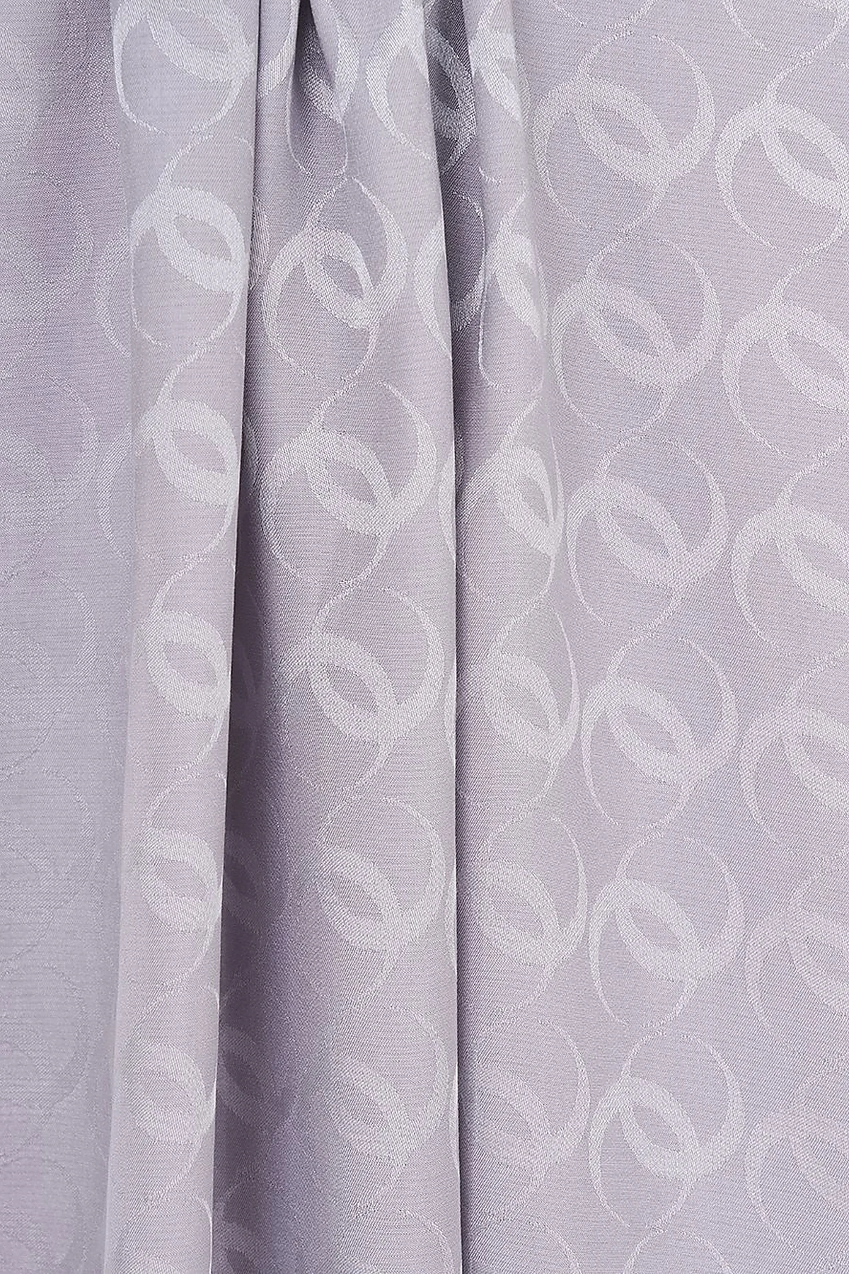 Ring Pattern Sapphire Shawl Gray