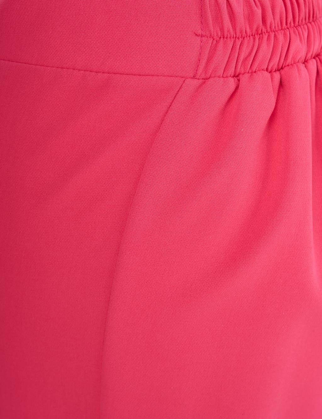 Flare Fit Trousers Fuchsia