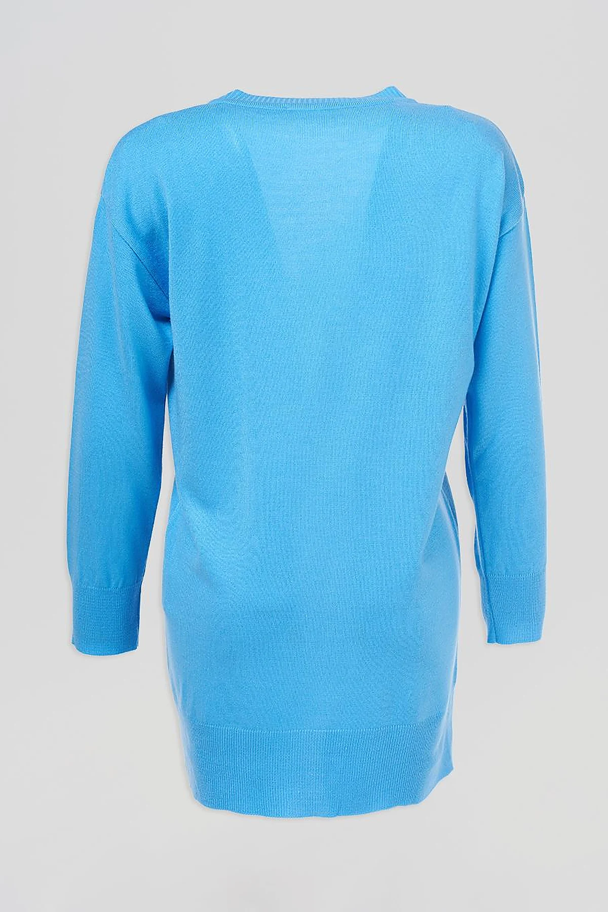 Basic Knitwear Cardigan Blue