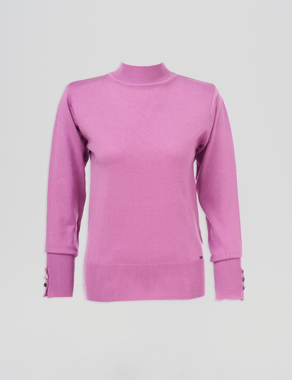 Basic Knit Sweater Lilac