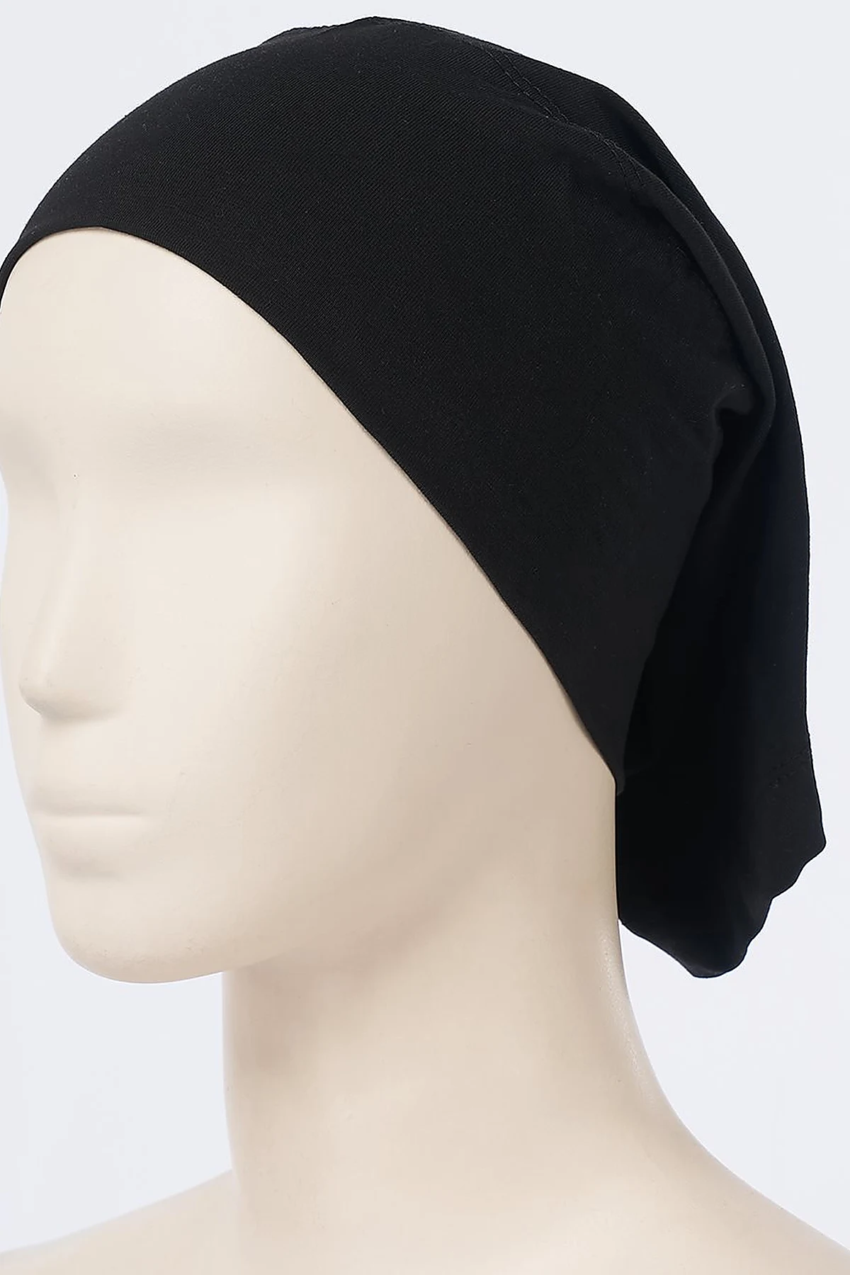 Long Tube Bonnet Black