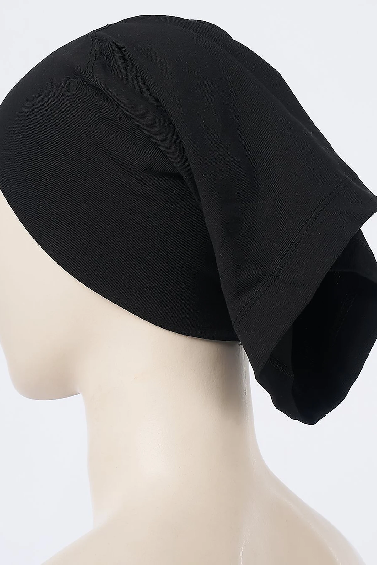 Long Tube Bonnet Black