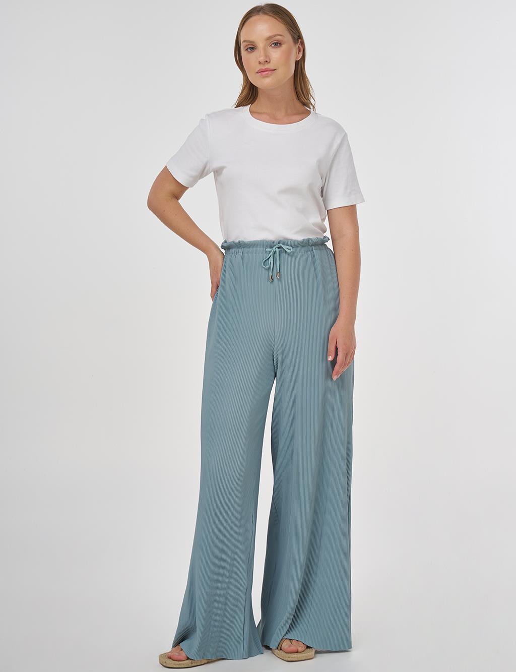 Drawstring Relaxed Fit Pants Nefti