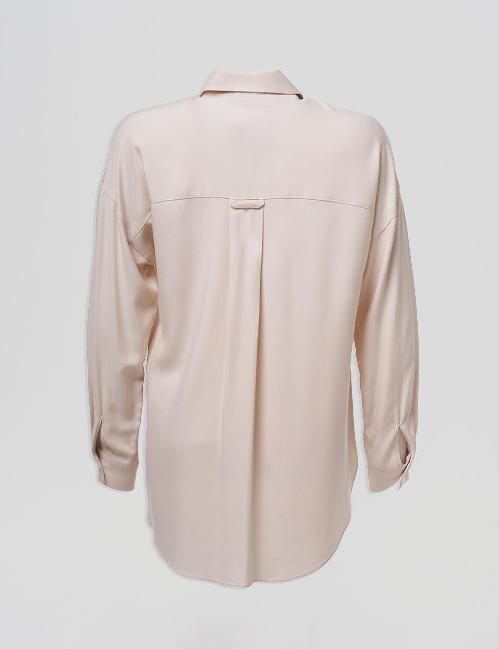 Stone-Embellished Elegant Blouse Stone
