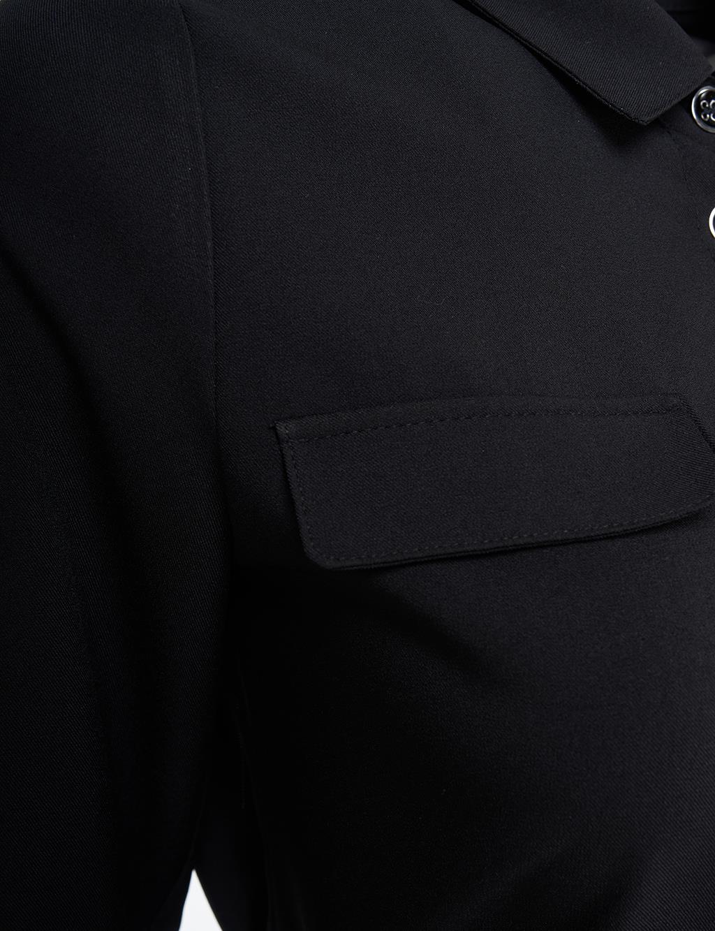 Double Set with Pocket Cover Black 