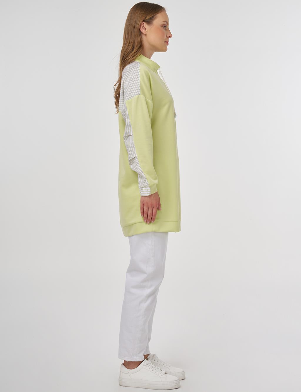 Garnili Scuba Sweatshirt Lime