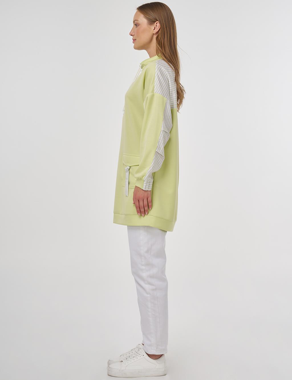 Garnili Scuba Sweatshirt Lime