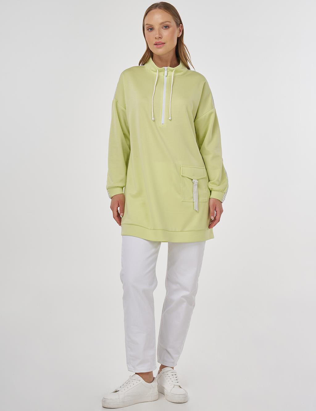 Garnili Scuba Sweatshirt Lime