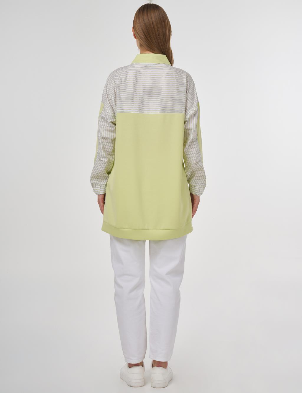 Garnili Scuba Sweatshirt Lime