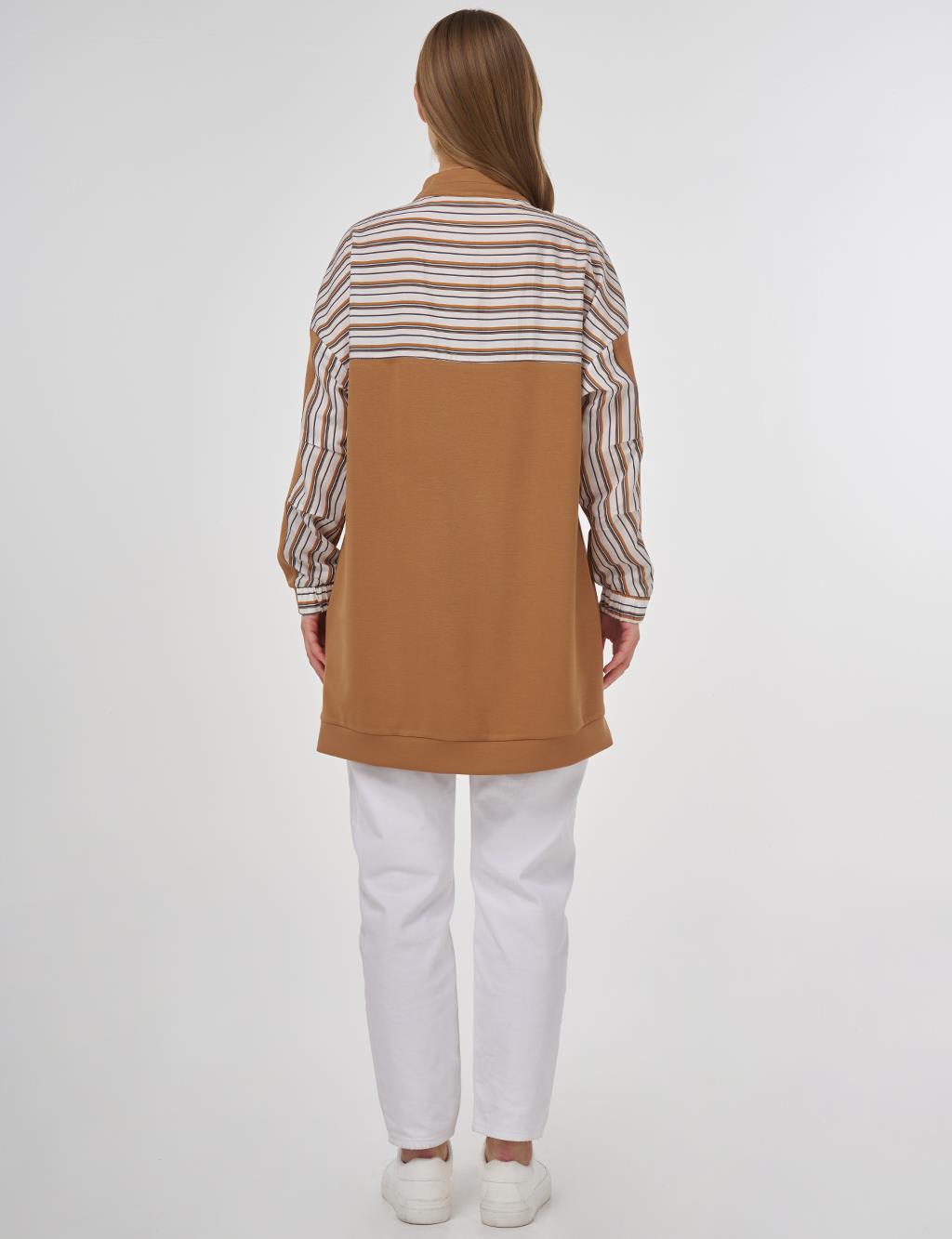 Garnili Scuba Sweatshirt Tütün 