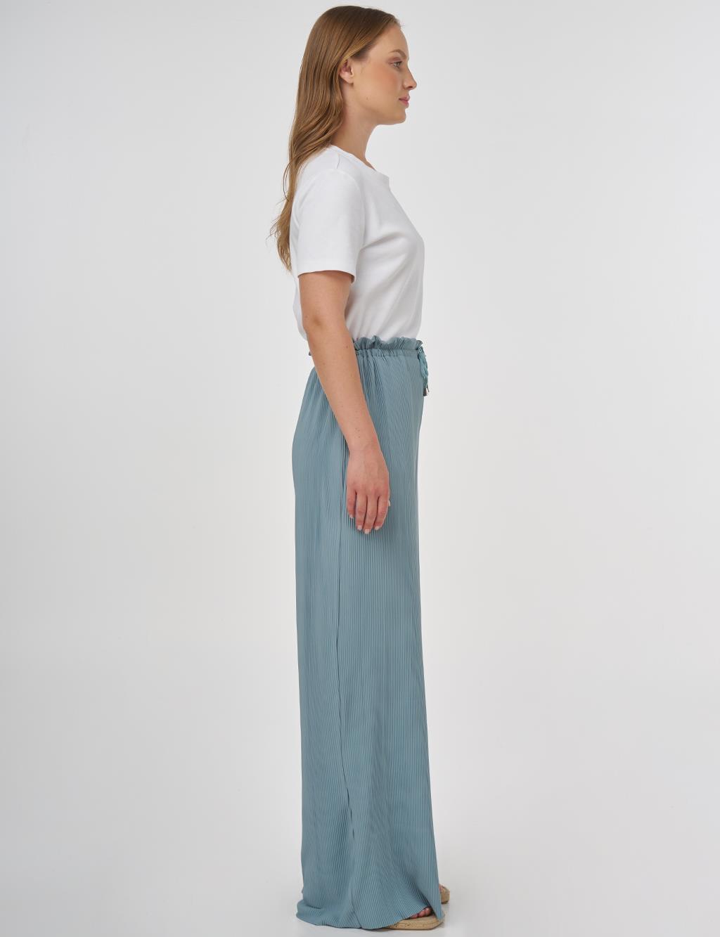 Drawstring Relaxed Fit Pants Nefti