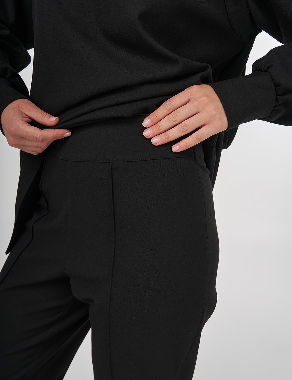 Shiny Stone Two-Piece Set Black