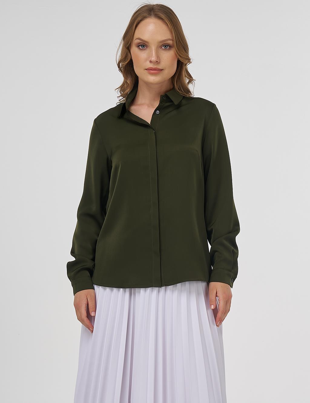 Basic Blouse Khaki