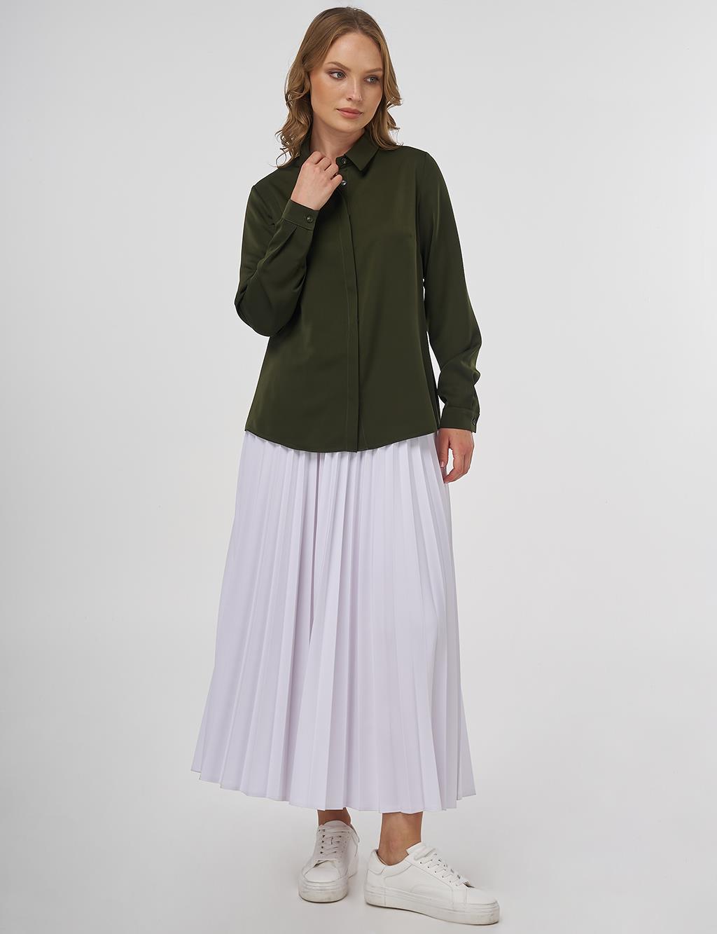 Basic Blouse Khaki