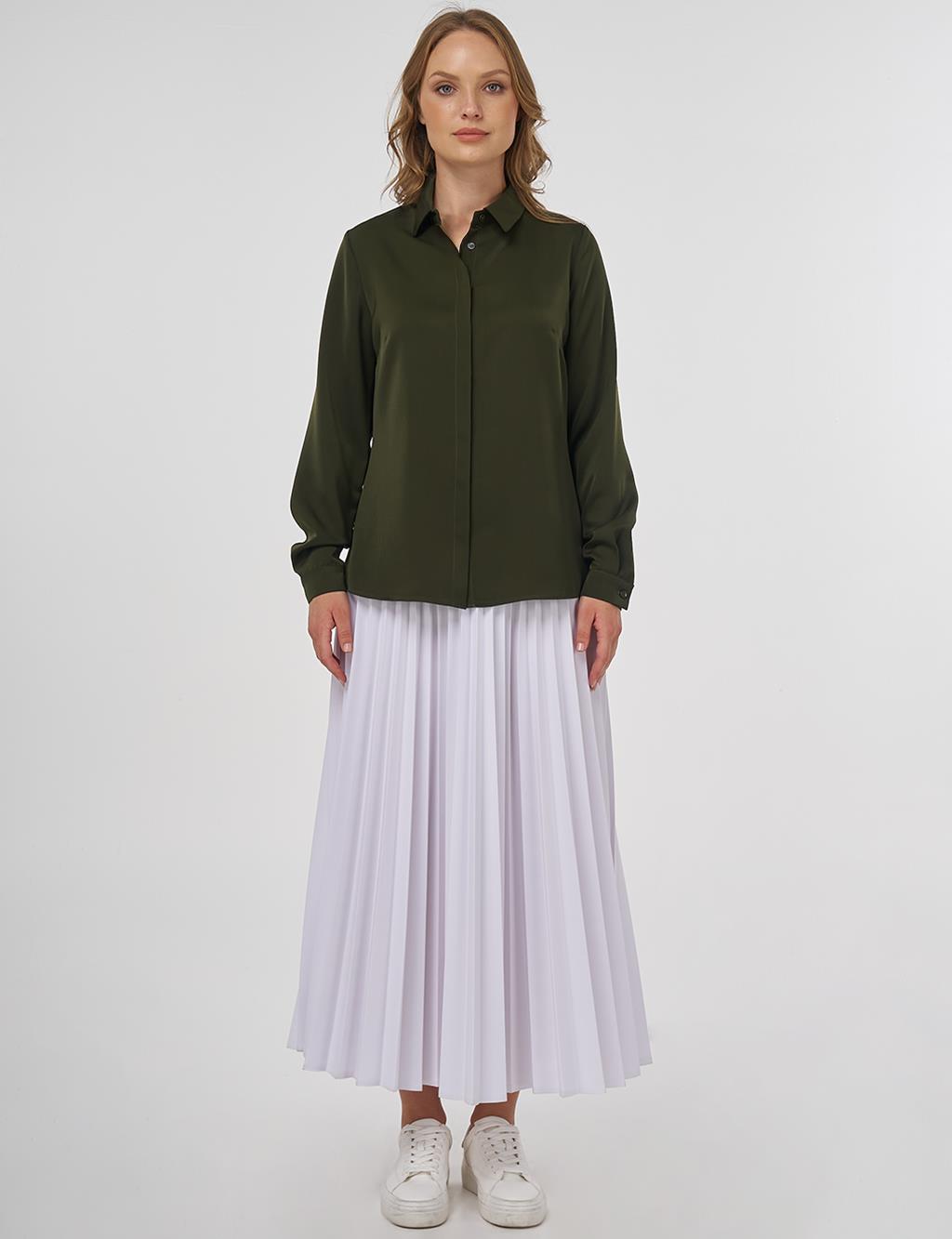 Basic Blouse Khaki